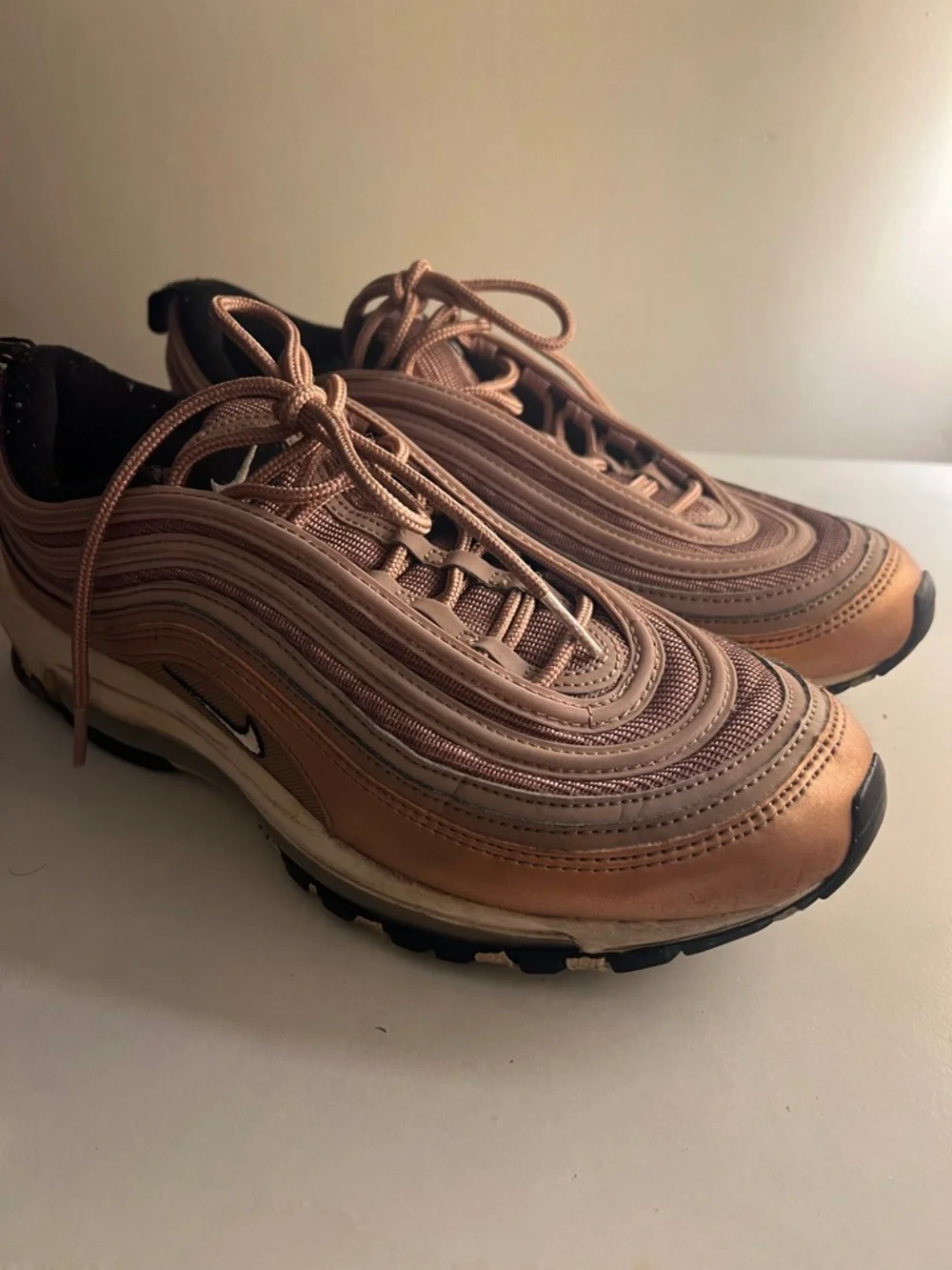 Nike Men’s Air Max 97 Sneakers in Copper/Tan